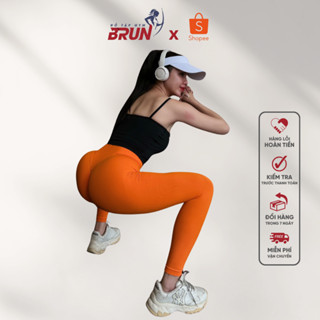Quần Tập Legging Dài MT3 - Quần Thể Thao Chất Thun Dệt Cao Cấp - BRUN
