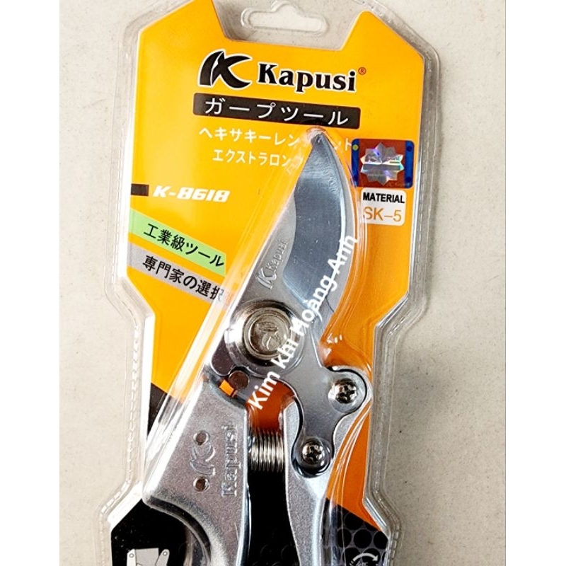Kéo cắt cành Kapusi 8618 chính hãng