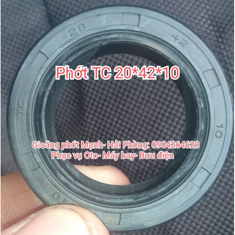 Phớt TC 20*42*10, 20x42x10