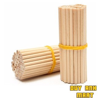 Que kem gỗ tròn hoặc làm đồ handmade, thủ công, làm que tính, đồ chơi