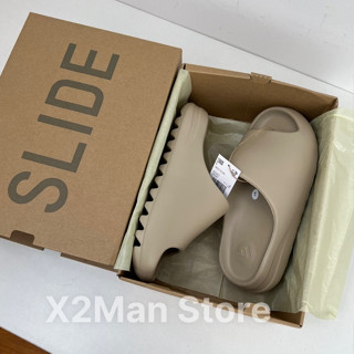 [X2Man - Tặng Tất ]  Dép YZ Slide Màu Pure- Bản Vân Nhám Siêu Đẹp  - Chất Lượng Tốt- Tăng 1 Size