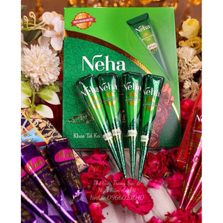 📣📣📣Comb 12 tuýt mực vẽ henna Ấn Độ 📣📣📣