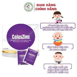 Kẽm Zeambi hữu cơ ColoszinC - 25 gói