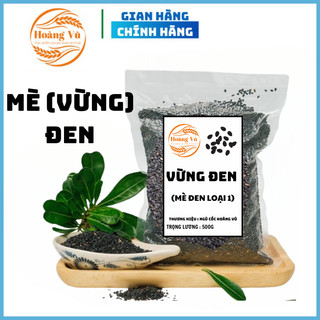Vừng mè đen quê sạch thuần chủng loại ngon,mè vừng đen nguyên chất rang thơm túi 500g