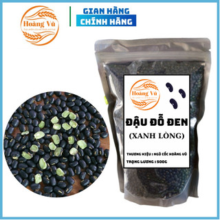 Đỗ đen xanh lòng Hoàng Vũ, đậu đen quê sạch túi 500gr