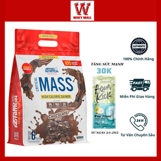Original Critical Mass - Sữa Tăng Cân Nhanh Cho người Gầy 6kg Applied Nutrition Critical Mass