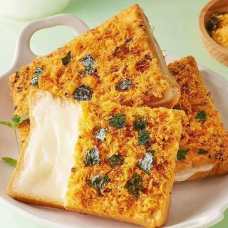 Bánh Mỳ Phô Mai Ruốc với Rong Biển - Túi 2 Miếng