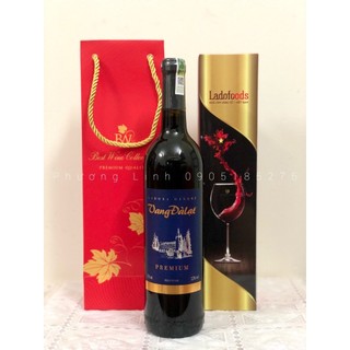Vang Đà Lạt Premium Red wine 750ml