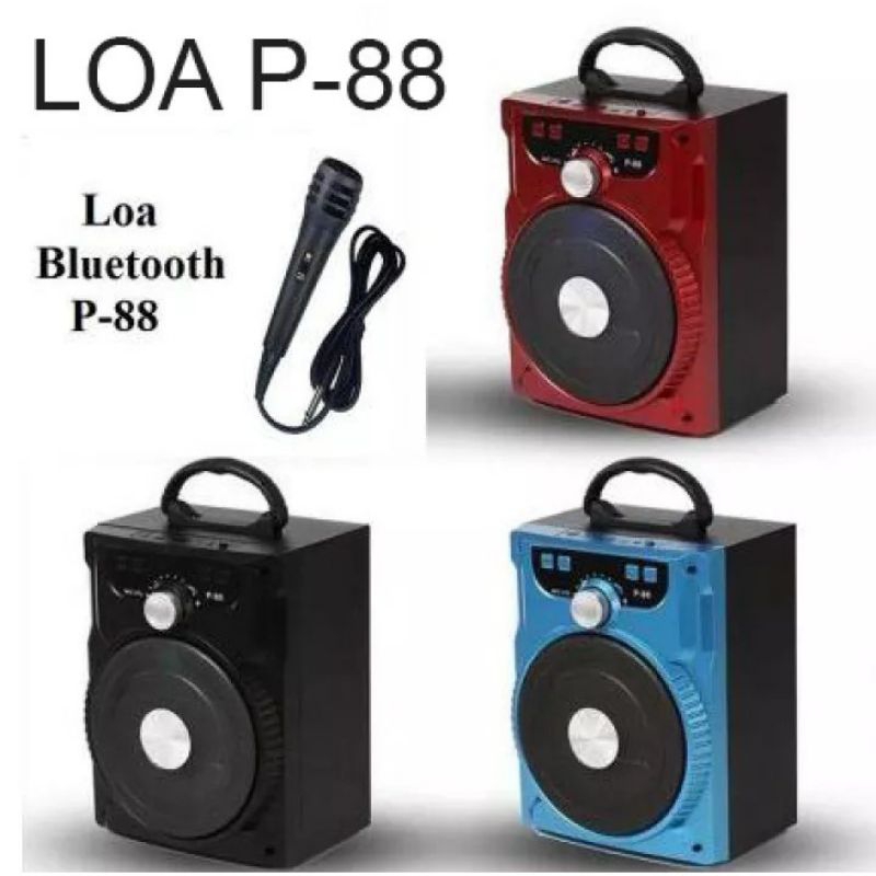 Loa karaoke bluetooth p88 kiomic