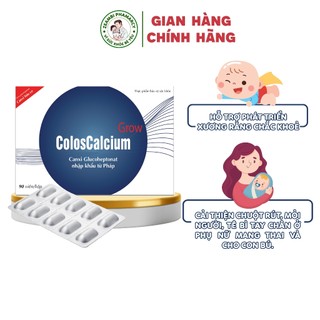 Canxi hữu cơ ZEAMBI Coloscalcium Grow 90 Viên