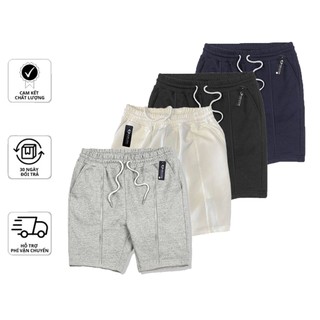 Quần short nam thun cotton thoáng mát, Quần đùi nam ngắn đẹp thời trang mặc nhà