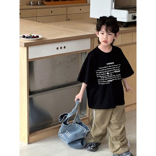 Áo Phông Cotton Ngắn Tay Thiết Kế Cực Ngầu Cho Bé Trai AOC24_1
