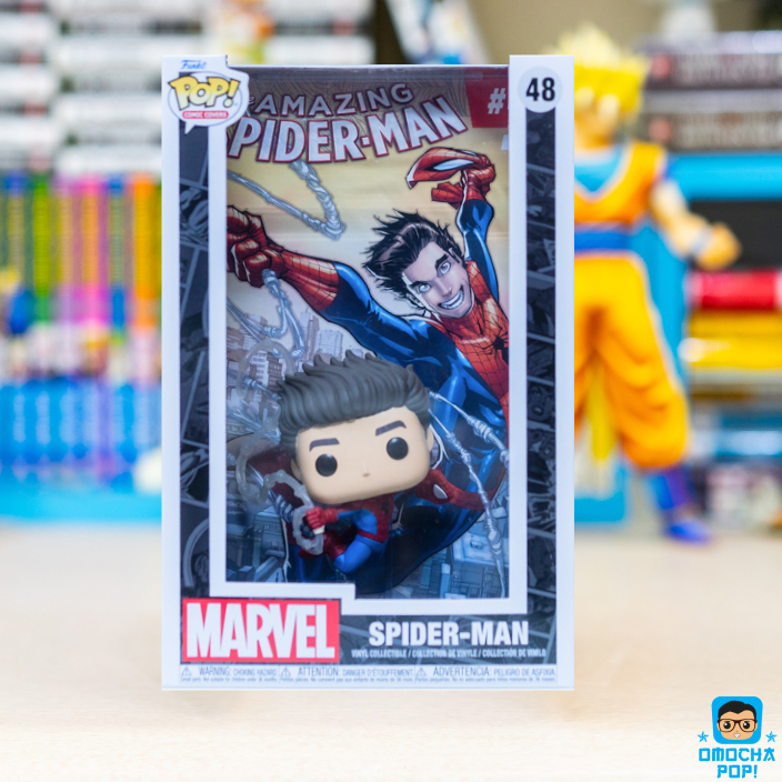 Mô Hình Chính Hãng Funko Pop Comic Covers Marvel - Amazing Spider-Man #1