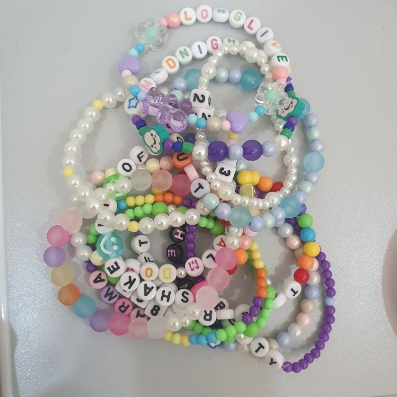 Jewellori Combo 5 Friendship Bracelet vòng tay tình bạn Taylor Swift The Eras Tour