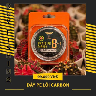  Dây PE lõi Carbon chống rối TORO 30m - Vỹ Hân fishing 