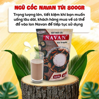 Bột ngũ cốc navan gói 800gr