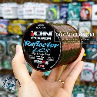 Cước câu cá Nhật Ion Power Reflector 600m (CHÍNH HÃNG 100%)
