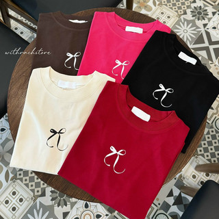 [RÁCH STORE] Áo Thun - BBT - In Hình Nơ