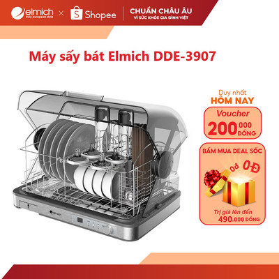 Máy sấy bát Elmich DDE-3907