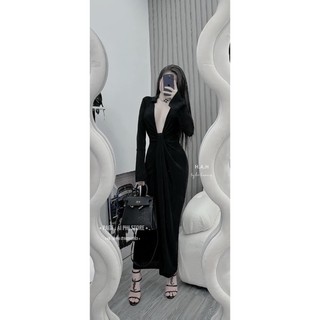 Đầm Sơ Mi Dáng Dài Cách Điệu