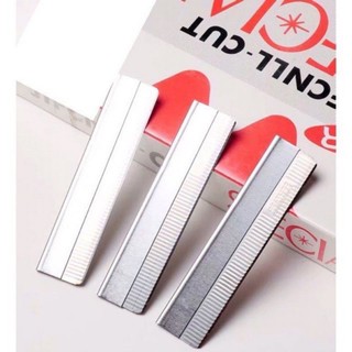 Lưỡi dao cạo lông mày, tỉa lông mày, lông mặt hộp 10 cái - tizz - vld79