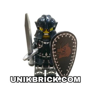 Lego UNIK BRICK Evil Knight - Hiệp sĩ bóng tối trong Minifigures Series 7 chính hãng (như hình)