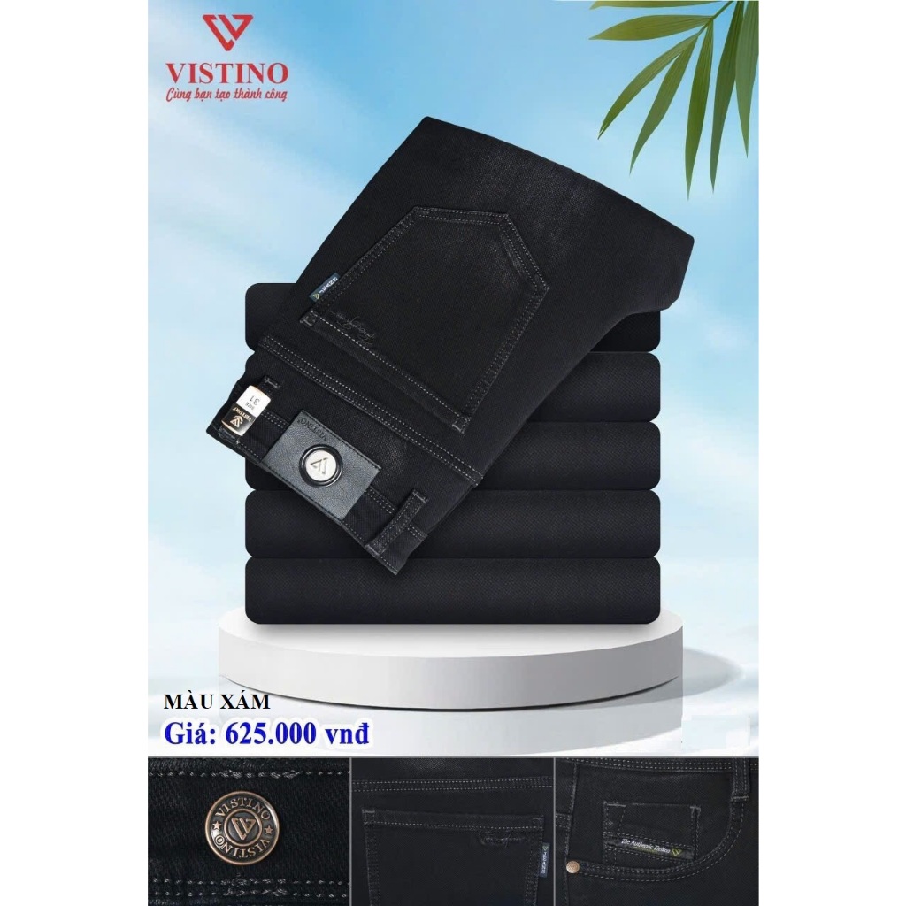Quần Jeans Nam Cotton Cao Cấp Vĩnh Tiến 625