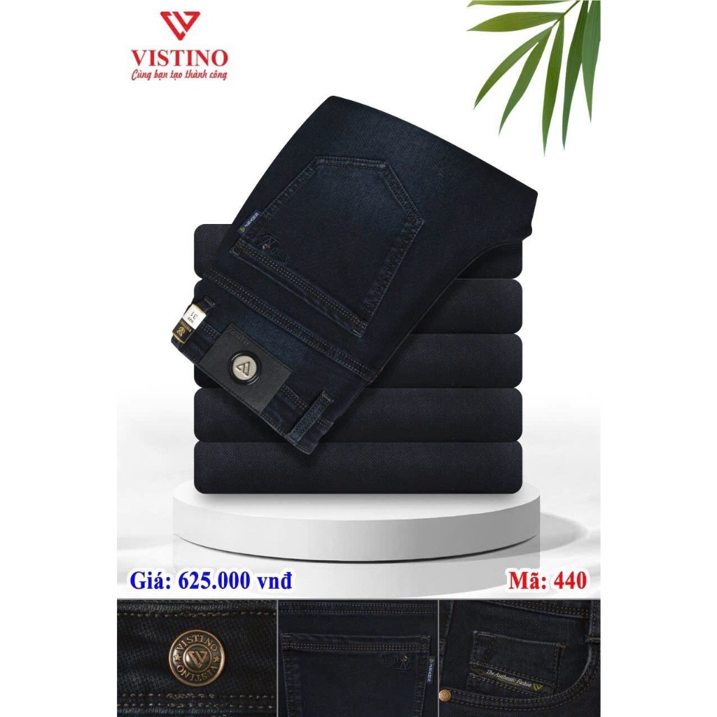 Quần Jeans Nam Cotton Cao Cấp Vĩnh Tiến 625