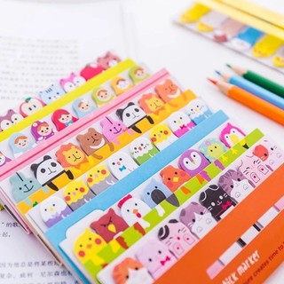 Tập note stick marker 1 set 8 hình
