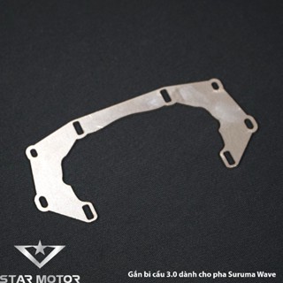 Pát gắn đèn bi cầu 3.0 sử dụng cho cụm đèn pha Suruma Wave 50, 100, 110