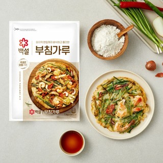 Bột chiên bánh xèo/ bánh hành cj foods gói 500g, 1kg - nhập khẩu hàn quốc - 부침가루