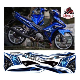 Tem exciter 135 lc v6 xanh dương đậm 02