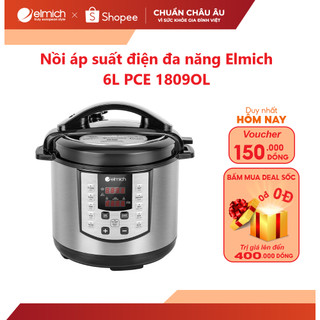  Nồi áp suất điện tử đa năng Elmich 6L PCE-1809OL