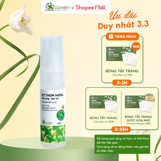 Xịt Thơm Miệng Vị Bạc Hà Cho Hơi Thở Thơm Mát Cỏ Mềm 10ml