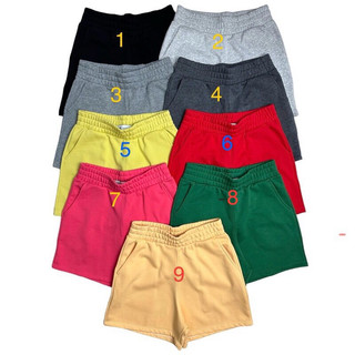 Quần short thun đùi nỉ da cá 2 túi
