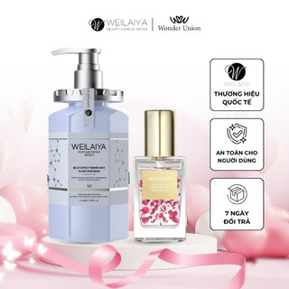 Combo Dầu hấp tóc phục hồi đa tầng Weilaiya và Tinh dầu dưỡng tóc Weilaiya chiết xuất cánh hoa hồng phục hồi tóc hư tổn