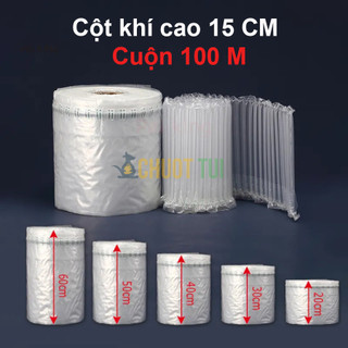  Cột khí chống sốc,xốp hơi bọc hàng nhiều kích cỡ 15cm đến 50cm đóng gói bảo vệ hàng hóa an toàn. 