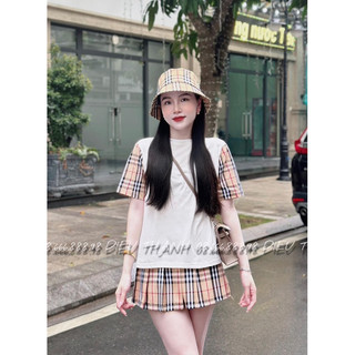 Áo và chân váy Bbr siêu xinh QCl1 có bán rời