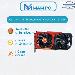  Card Màn Hình Colorful GTX 1650 EX 4GD6-V 