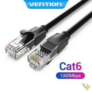 Cáp mạng đúc sẵn vention cat6 ethernet gigabit rj45 utp cho router pc/laptop