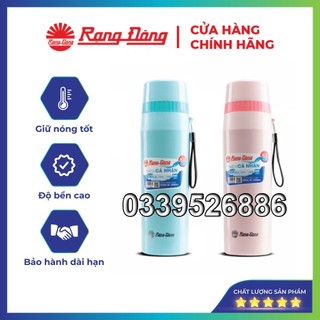 Bình Giữ Nhiệt Rạng Đông 500ml Vỏ Bình Pe Chắc Chăn, Lõi Bình Thủy Tinh An Toàn RD-0538 N2.E