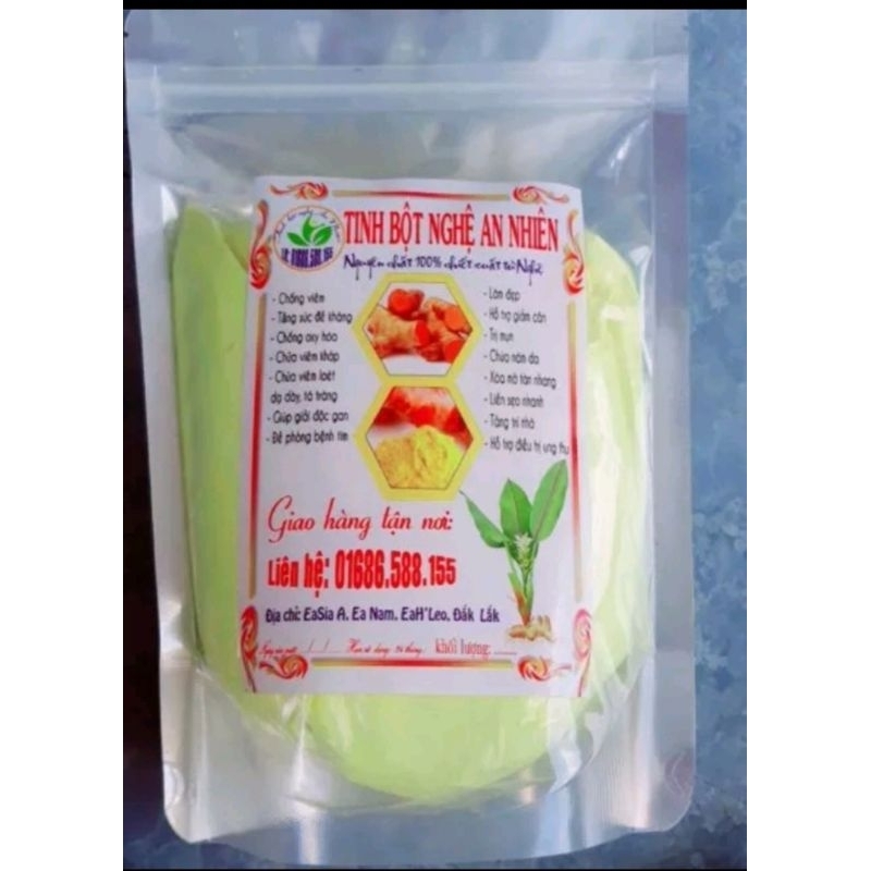 Tinh bột nghệ nhà làm - 200g