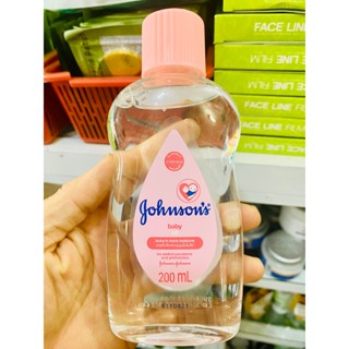  Dầu MASSAGE JOHNSON'S  BABY OIL dành cho em bé  200ML 