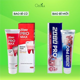 Kem đánh răng 2080 Pro Hàn Quốc chống ê buốt, trắng răng, sạch mảng bám, ngừa sâu răng