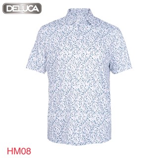 Áo Polo Nam Shirt HM08-DELUCA, Họa Tiết Hình Gậy Golf -Áo PoLo Chơi Golf Có Cổ- Áo POLO Chơi Thể Thao Mẫu Mới 2024.