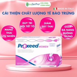 Proxeed Women (Hộp 30 gói) - Hỗ trợ vô sinh nữ, hiếm muộn nữ, cải thiện chất lượng trứng, tăng khả năng mang thai, woman