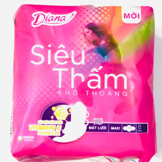Băng vệ sinh Diana siêu thấm dày cánh 23cm x 8 miếng