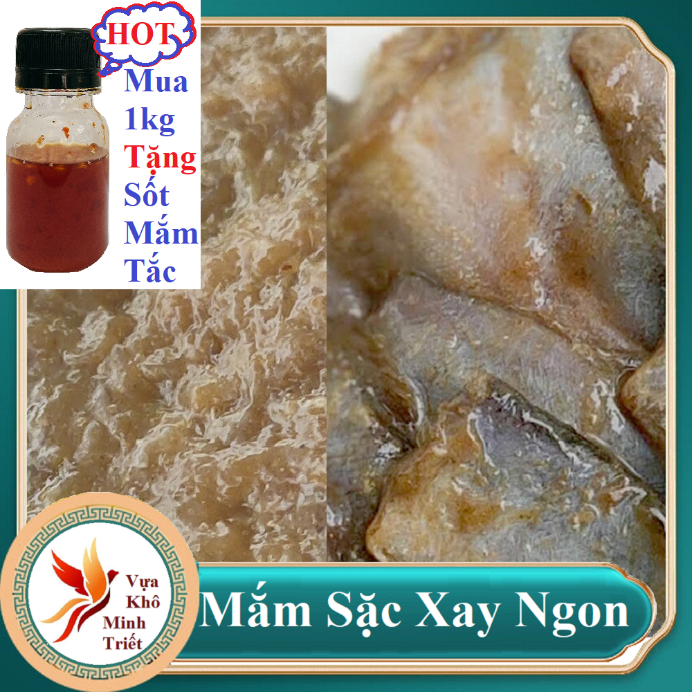Mắm Cá Sặc Xay- có thể ăn sống, chưng thịt trứng hoặc làm lẩu mắm, mắm kho- [Tặng Kèm Sốt Tắc Chua C