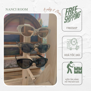 Kính mát em bé ( kính trơn) Nanci Room