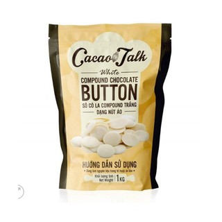 Socola nút áo compound trắng cacao talk